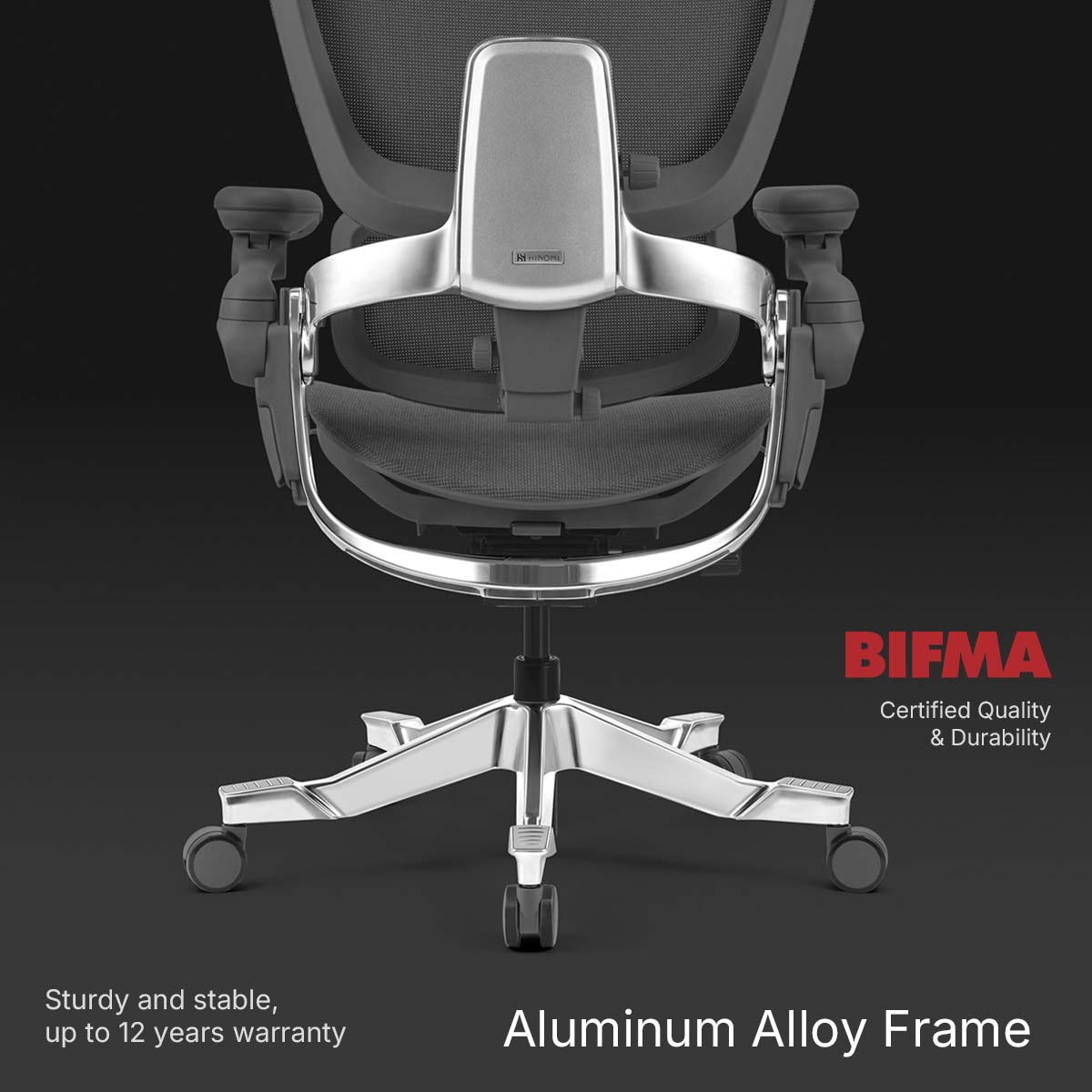 Hinomi H2 Pro Ergonomic Home Office Chair with Optional Footrest